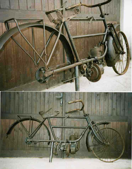 FN rok 1909, motorcycles FN 1909, Motorrad FN 1909