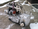 Motor FN model M50, motorcycles FN, Motorrad Vierzylinder FN