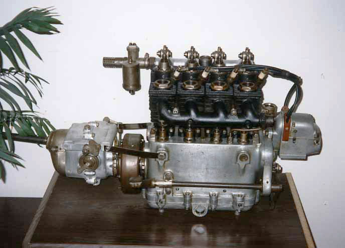 Motor FN model 1921, motorcycles FN, Motorrad Vierzylinder FN