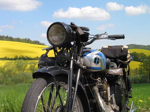 Motorrrad FN M86. Motorcycles FN Model M86