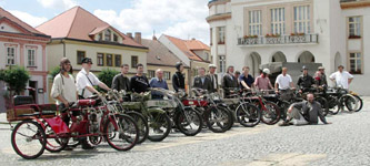 Flachriemen Motorrad, alt Motorrad, hrad Kmen 2006