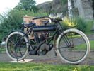 Hawerford 1911, belt motorcycles, Flachriemen Motorrad, hrad Kmen 2006