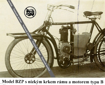 Laurin & Klement model BZP, motore typ B, podzim 1902 Laurin Klement model BZP, motor typ B podzim 1902