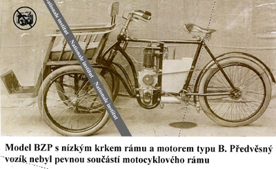 Laurin & Klement model BZP, motore typ B, podzim 1902 Laurin Klement model BZP, motor typ B podzim 1902