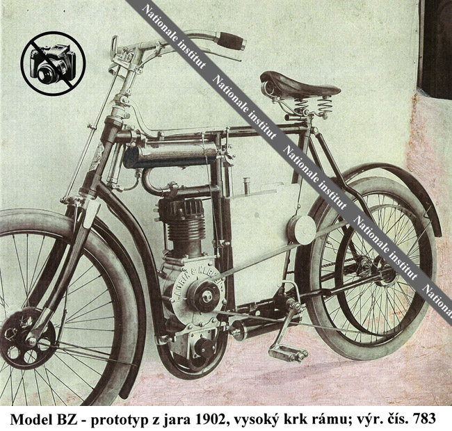 Laurin Klement model BZ, jaro 1902