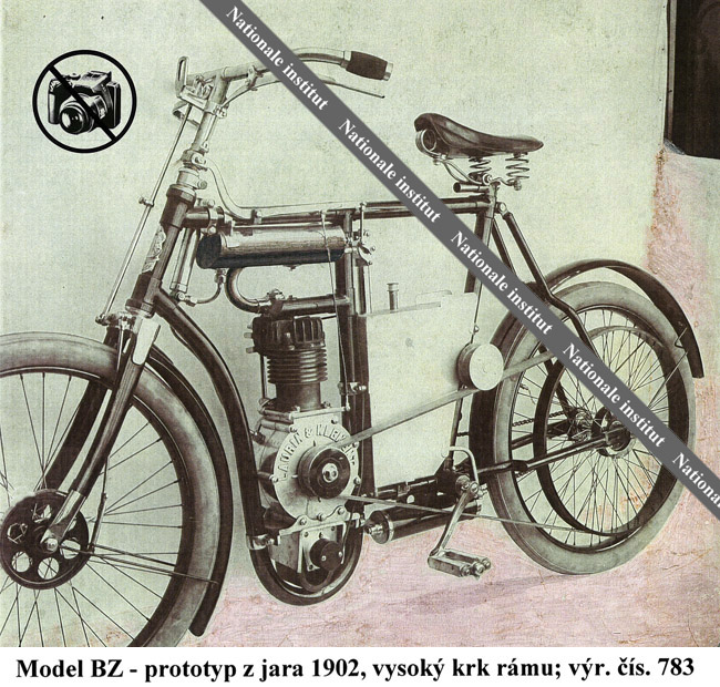 Laurin & Klement model BZ, jaro 1902 Laurin Klement model BZ, jaro 1902