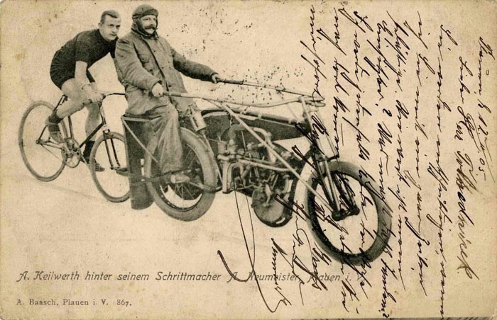 Motorrad Laurin Klement, alte Motorrad, Motorcycles Laurin