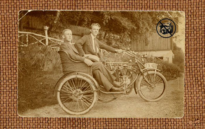 alte foto Achilles Motorrad