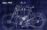 Adler 1903,Adler 1904, Motorrad Adler, Oldtimer Fotos, Oldtimerfoto, Oldtimerbild, Oldtimergalerie, Oldtimer Galerie